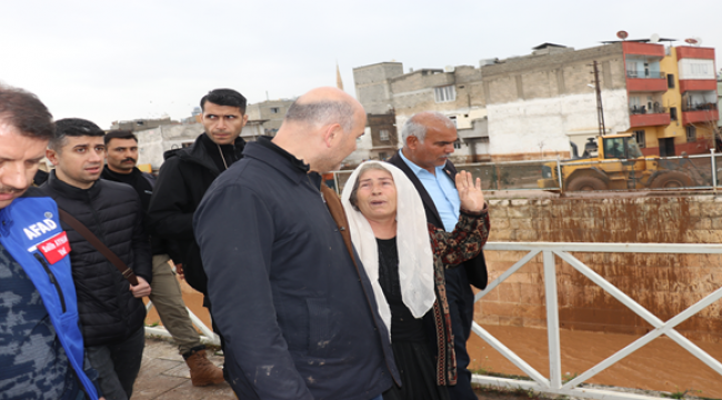 İçişleri Bakanı Soylu, Afet bölgesinde