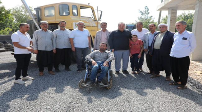 Başkan Ekinci; Asfalt çalışmalarımız kırsal mahallelerde hız kesmeden devam edecek