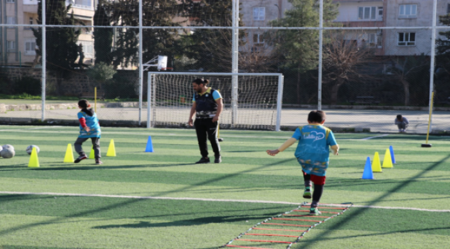 Haliliye Belediyesi Futbol Okulu Miniklerin Adresi Oldu