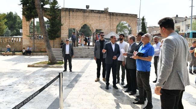 Eyüp peygamber makamında çevre düzenlemesi yapılacak 