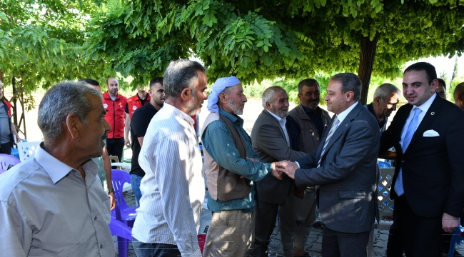 Vali Hasan Şıldak, Hilvan'da vatandaşlarla buluştu 
