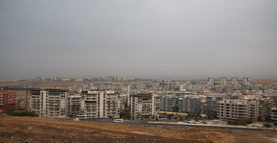 Urfa'da toz yağmuru